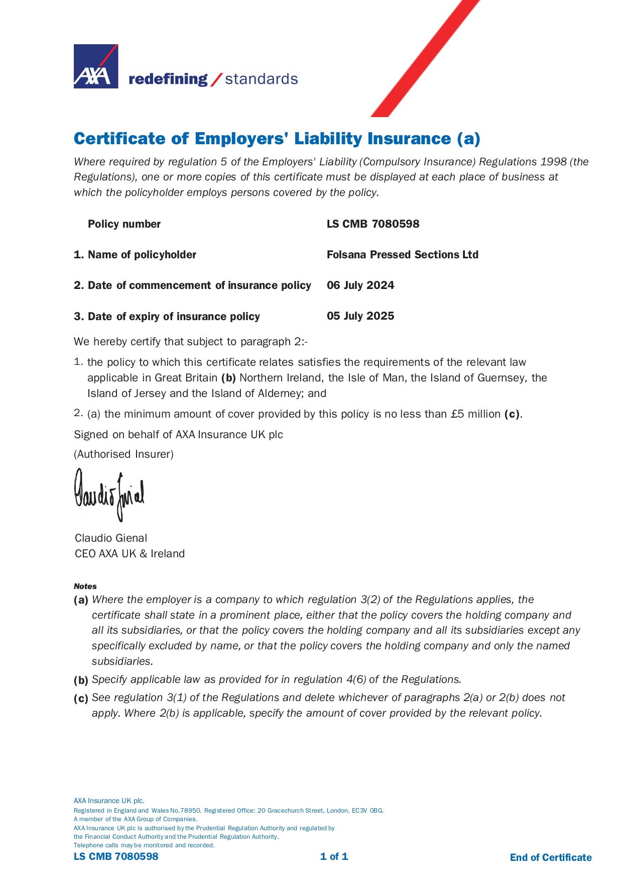 Employers Liability