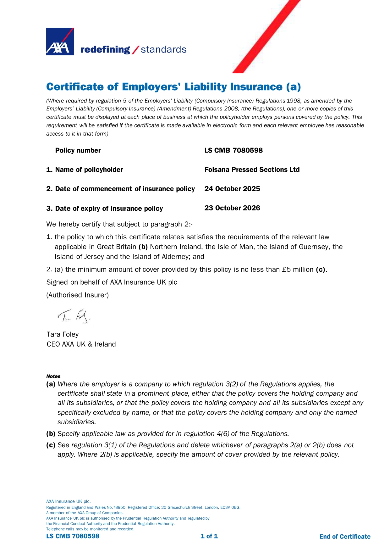 Employers Liability